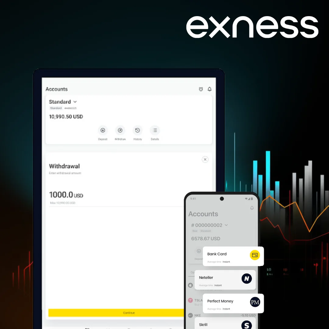 إنشاء حساب Exness